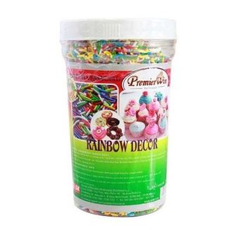 Cốm sắc màu trang trí Rainbow Decor gói chiết lẻ