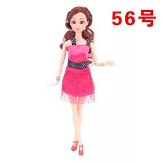 Đầm búp bê maud hồng - Đầm ngắn - Quần áo thời trang cho búp bê nữ 30cm