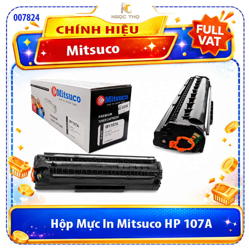 Hộp Mực In Mitsuco HP 107A – Dùng Cho HP 107a / 107w / 135a / 135w / 137fnw