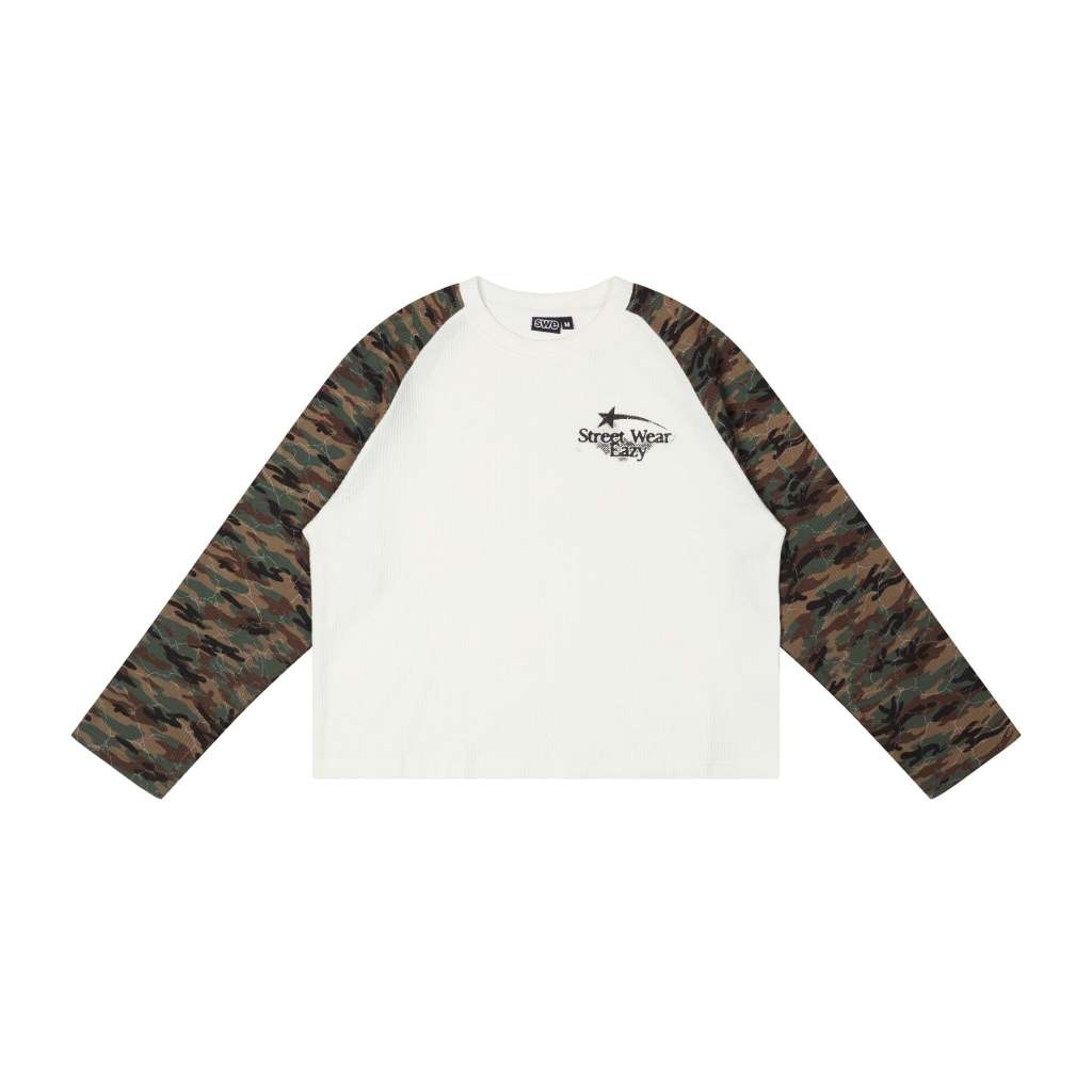 ÁO SWE CAMO RAGLAN L/S - TEE