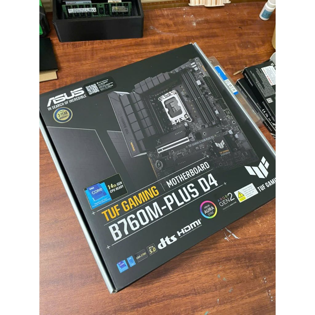 main b760 tuf plus d4 new bh 36th
