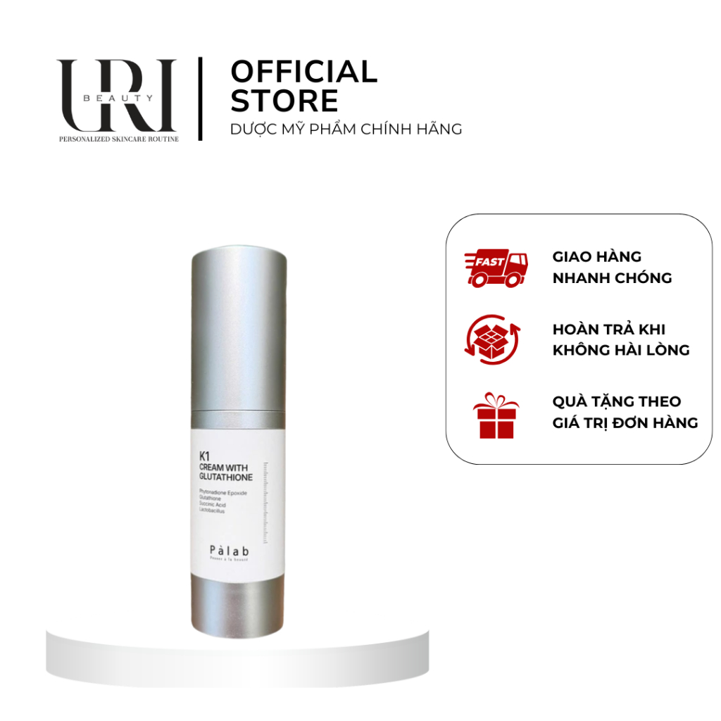 [Chính Hãng] PALAB K1 Cream – Kem Dưỡng Vitamin K1 Hỗ Trợ Dưỡng Ẩm Và Làm Dịu Da 30ml