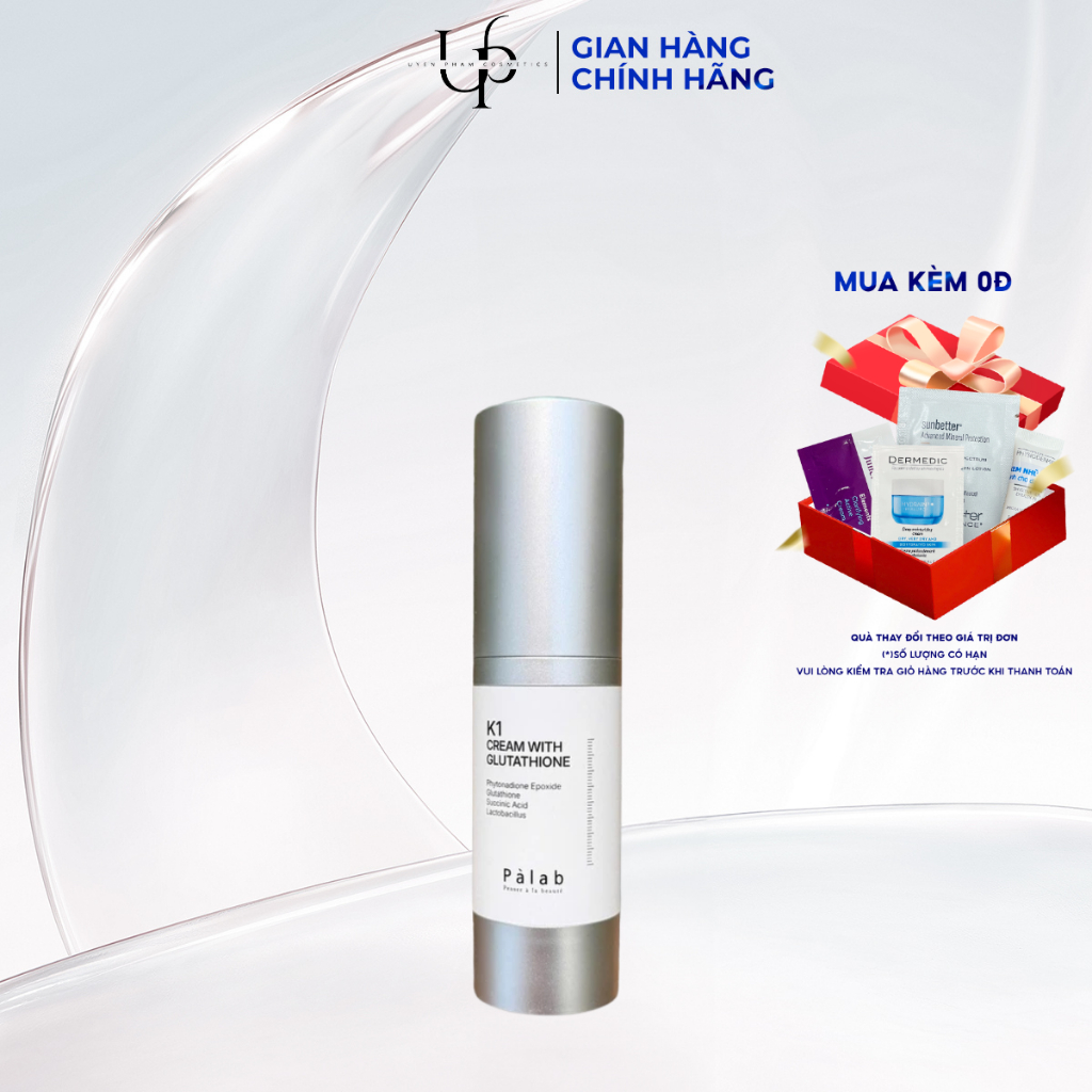 [CÔNG TY] PALAB K1 Cream – Kem Dưỡng Vitamin K1 Hỗ Trợ Dưỡng Ẩm Và Làm Dịu Da 30ml