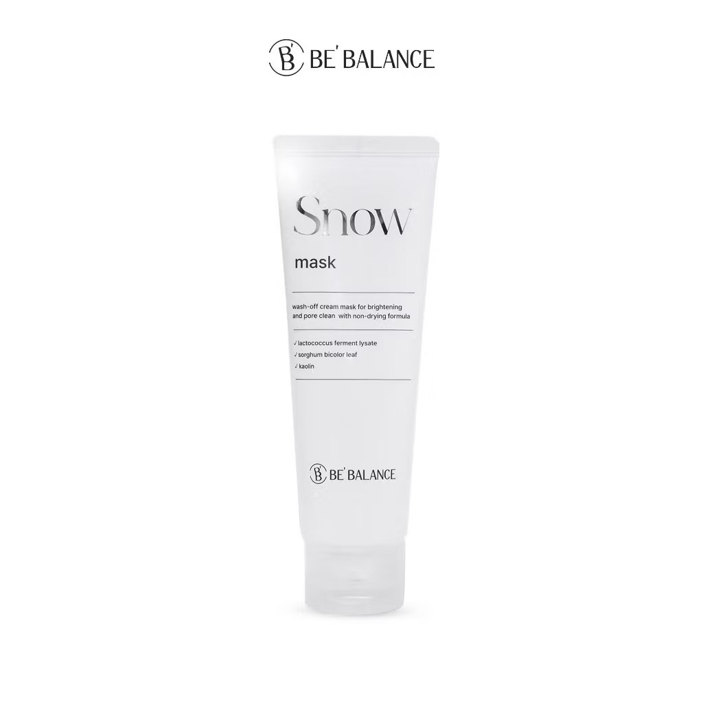 Mặt nạ ủ siêu trắng da Miracle Snow Mask Bebalance - mẫu mới