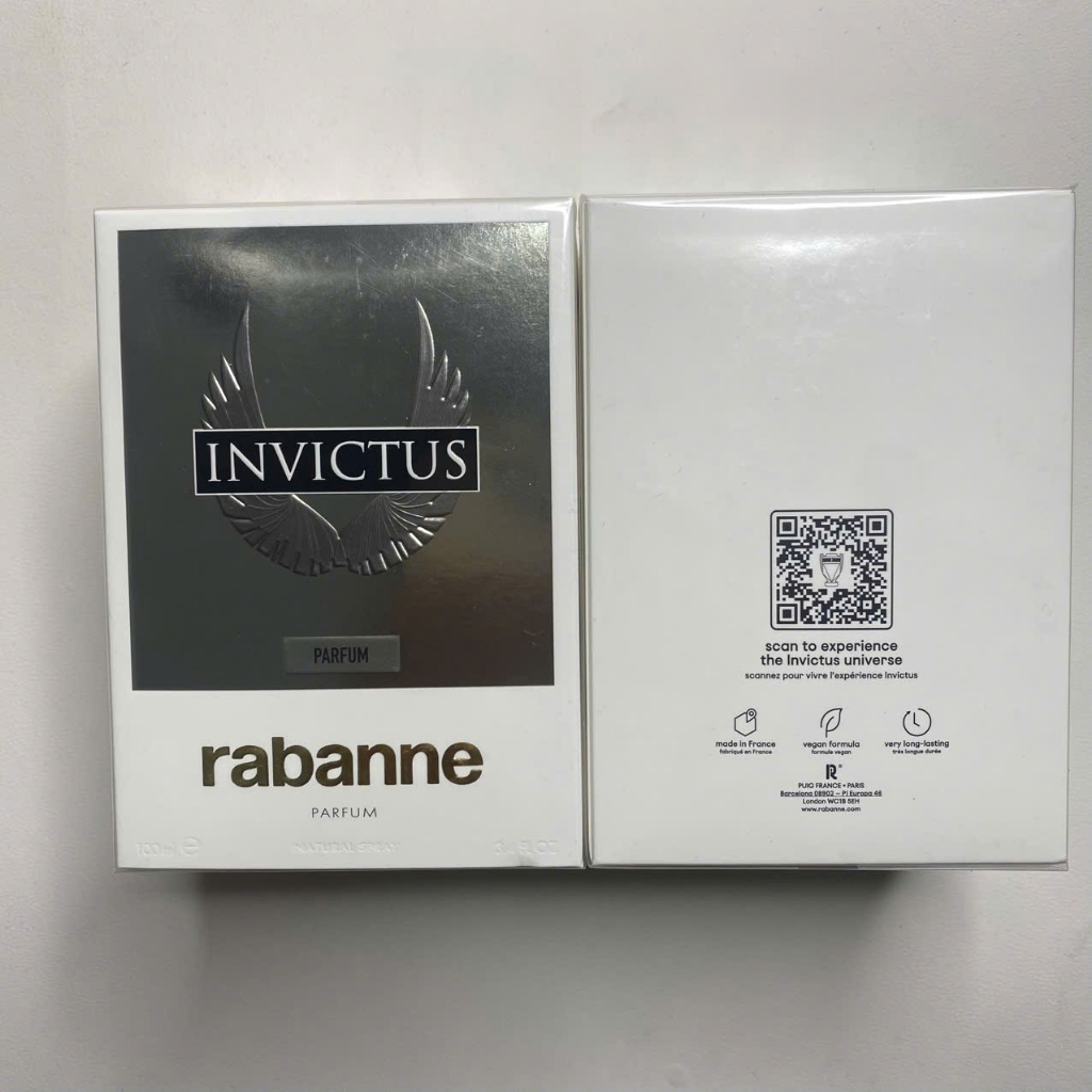 Nước Hoa Nam Rabanne Invictus Parfum 100ml Chính Hãng Full Seal | Nam Tính Mạnh Mẽ Lưu Hương Lâu
