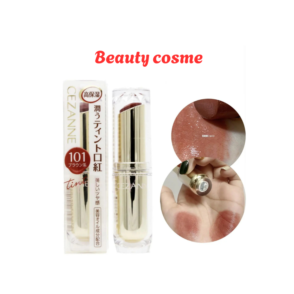 Son dưỡng môi Cezanne Lasting Lip Gloss 101
