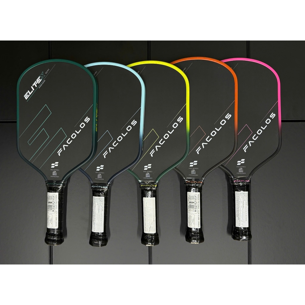 [FACOLOS] VỢT PICKLEBALL FACOLOS ELITE X CHÍNH HÃNG ( tặng kèm quấn cán và dán viền )