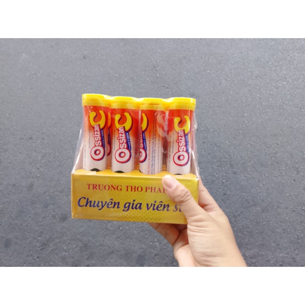 viên sủi oresol vị cam lốc 10 tube combo lẻ 5 tube