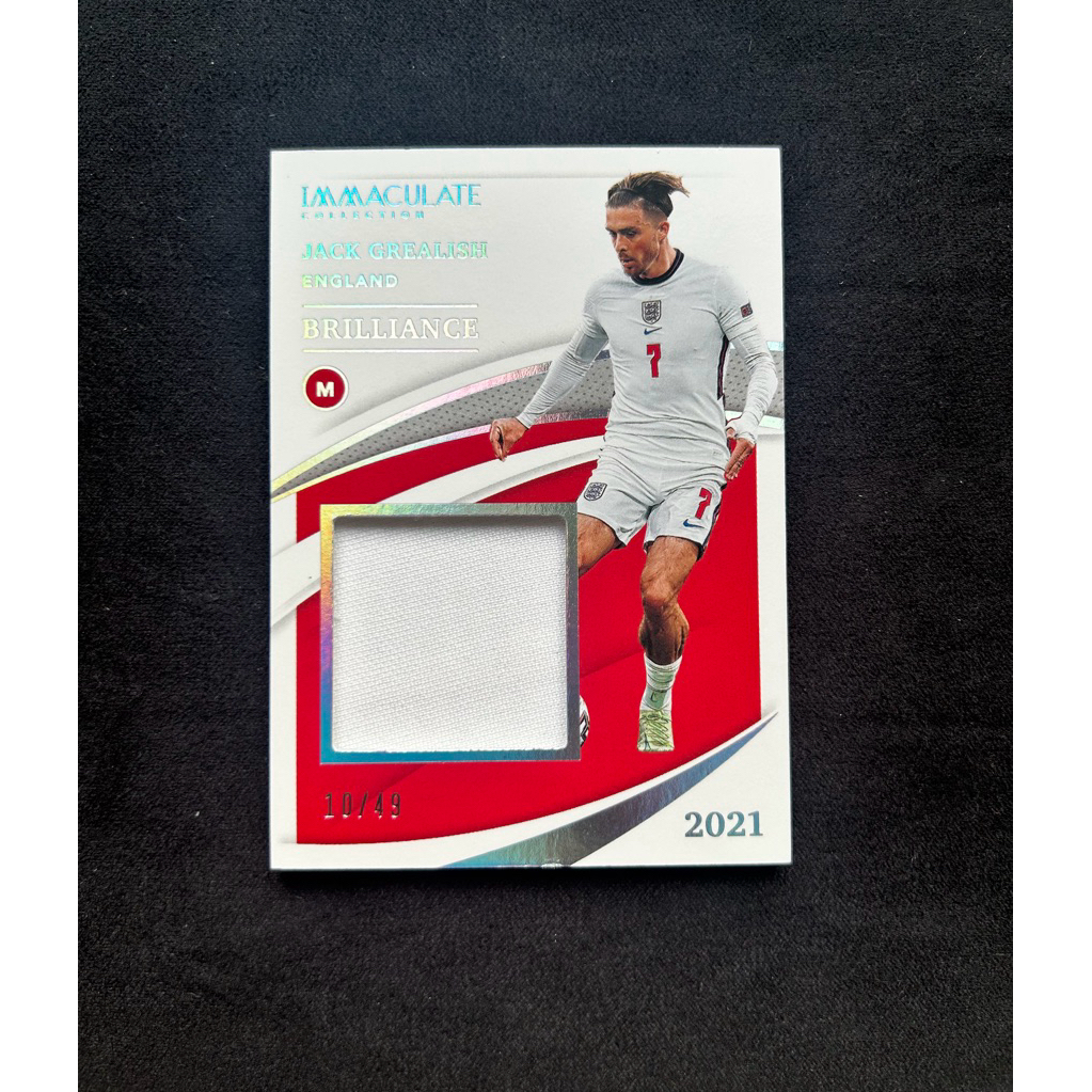 Mảnh áo thẻ cầu thủ Jack Grealish /49 đội tuyển anh World Cup 2026