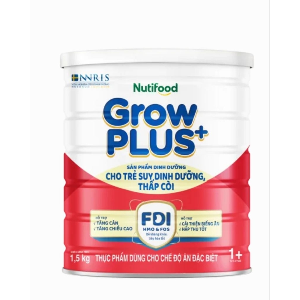 Sữa Grow Plus đỏ 1.5kg (cho bé 1 đến 2 tuổi )