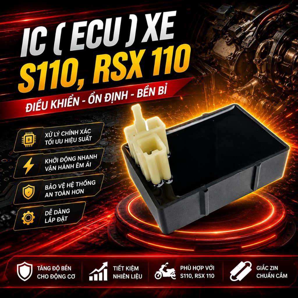 IC ( ECU ) Xe S110, RSX 110