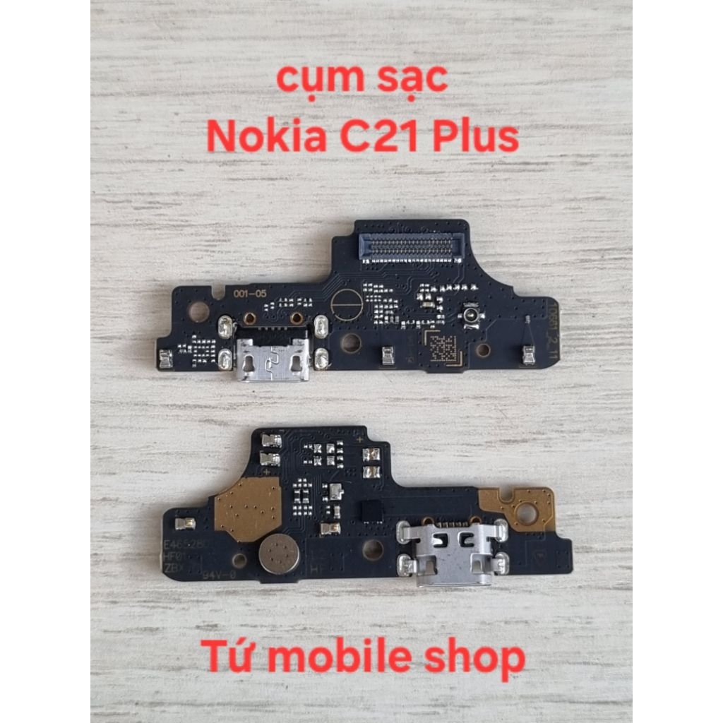 Cụm sạc Nokia C21 Plus (cụm sạc có IC)
