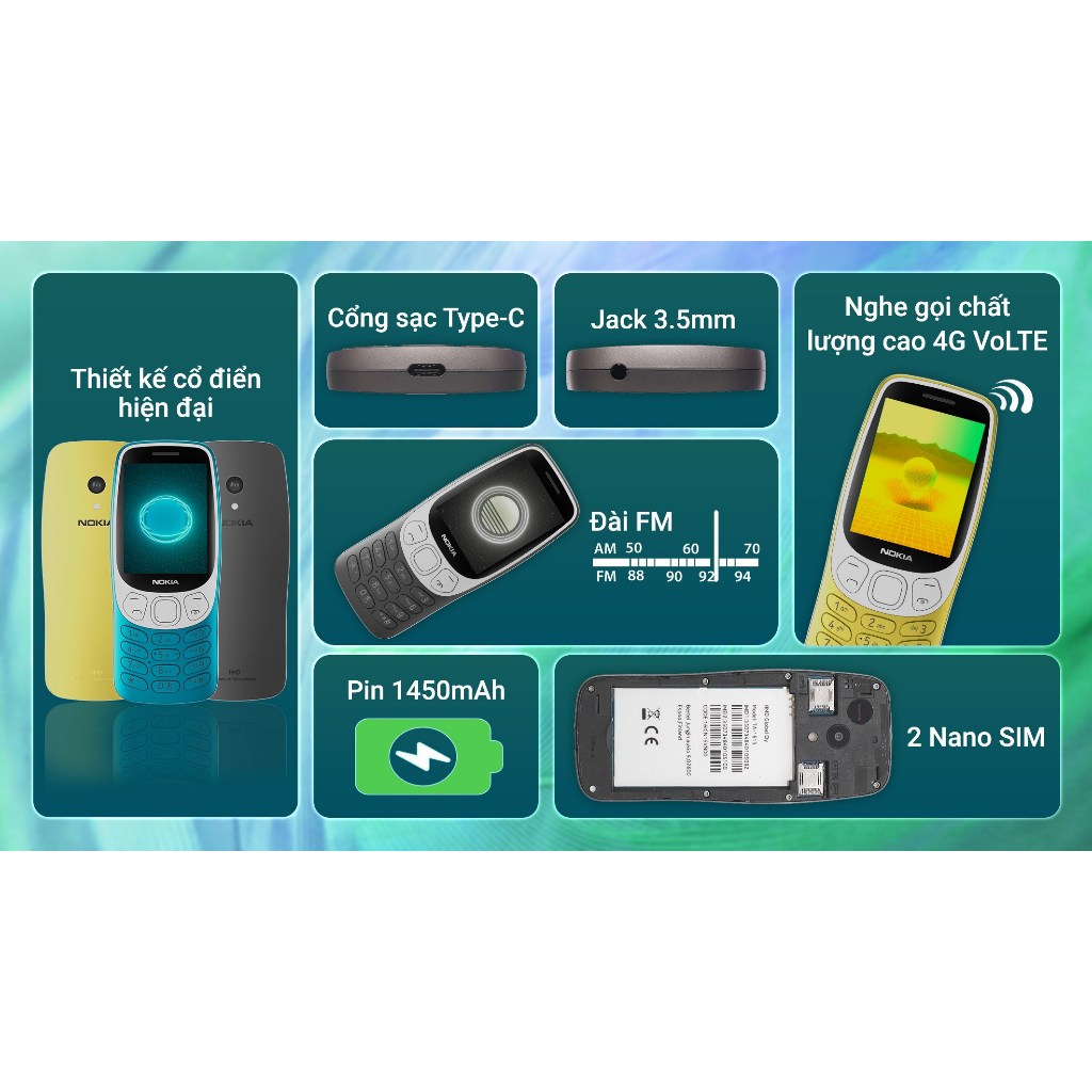 Điện thoại Nokia 3210 4G