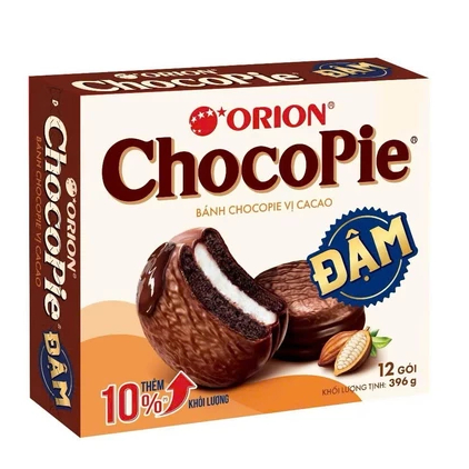 Bánh Custas ChocoPie Vị Cacao 396g