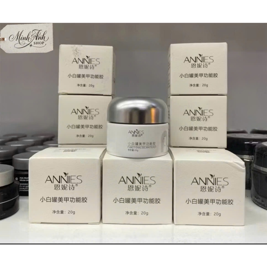 Gel thuỷ tinh annies , gel nặn ANNIES - chuyên vẽ nổi , chà tráng gương chính hãng 20g
