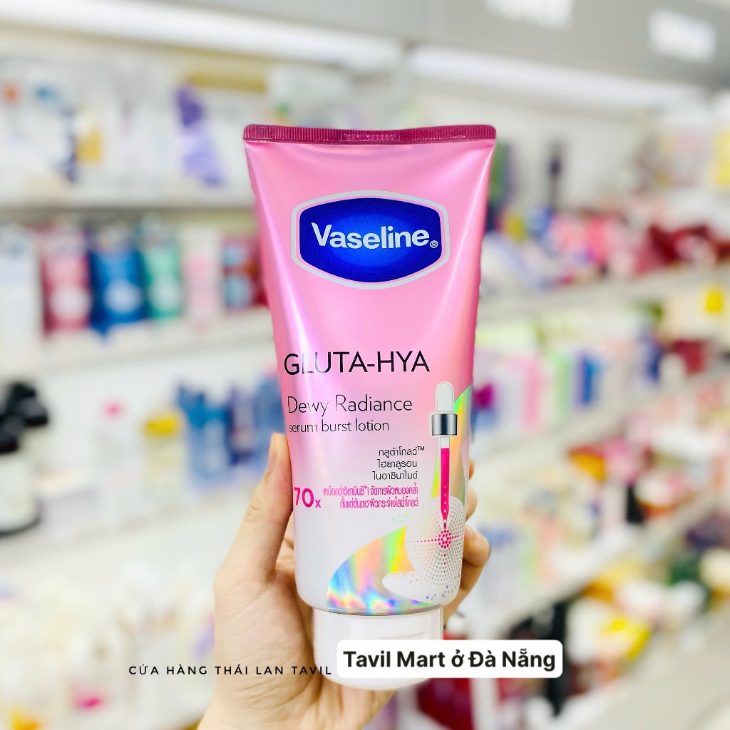 Dưỡng Thể Vaseline 70X Hồng Thái Lan 300ml