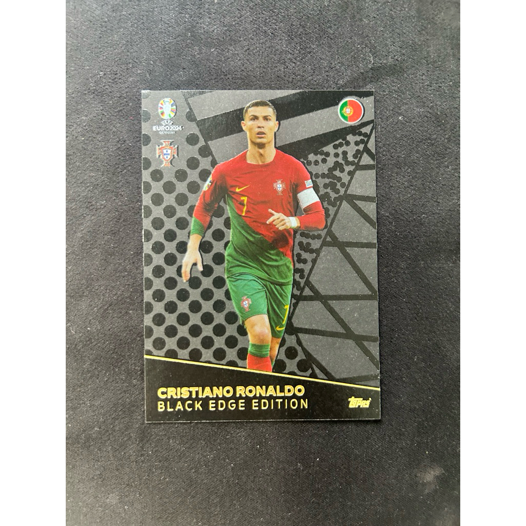 Thẻ cầu thủ chính hãng Cr7 - Cristiano Ronaldo - Euro 2024