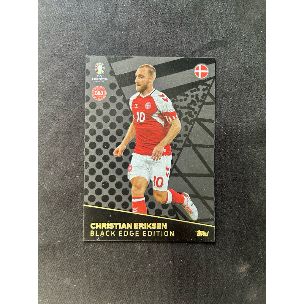 Thẻ cầu thủ Eriksen - Shaqiri black edge edition
