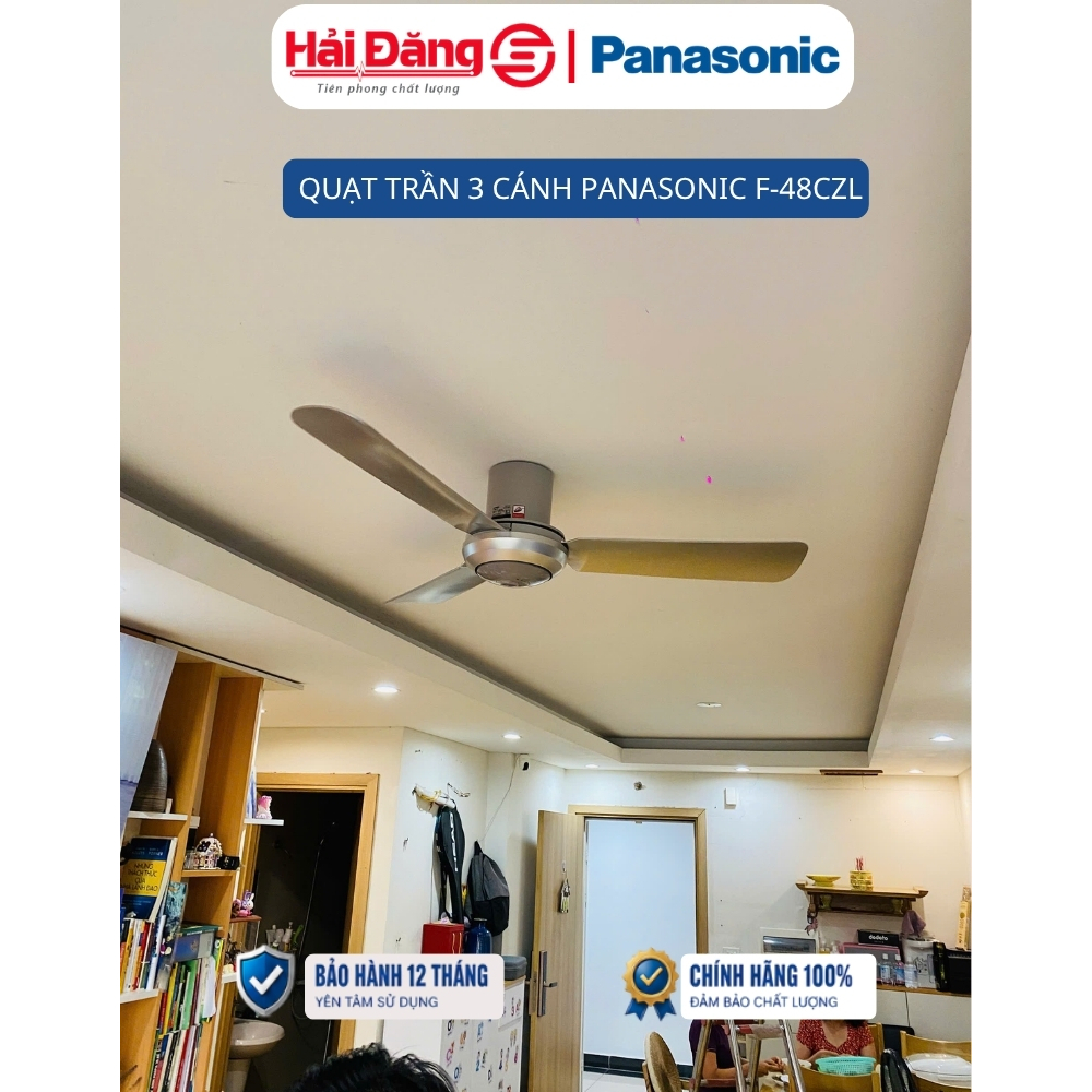 Quạt Trần 3 Cánh Panasonic F-48CZL
