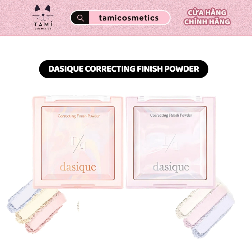 Phấn Phủ Nén Hiệu Chỉnh Tone Da Dasique Correcting Finish Powder
