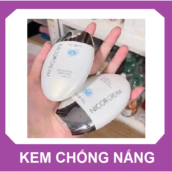 KEM CHỐNG NẮNG TRẮNG DA NICOR CHÍNH HÃNG
