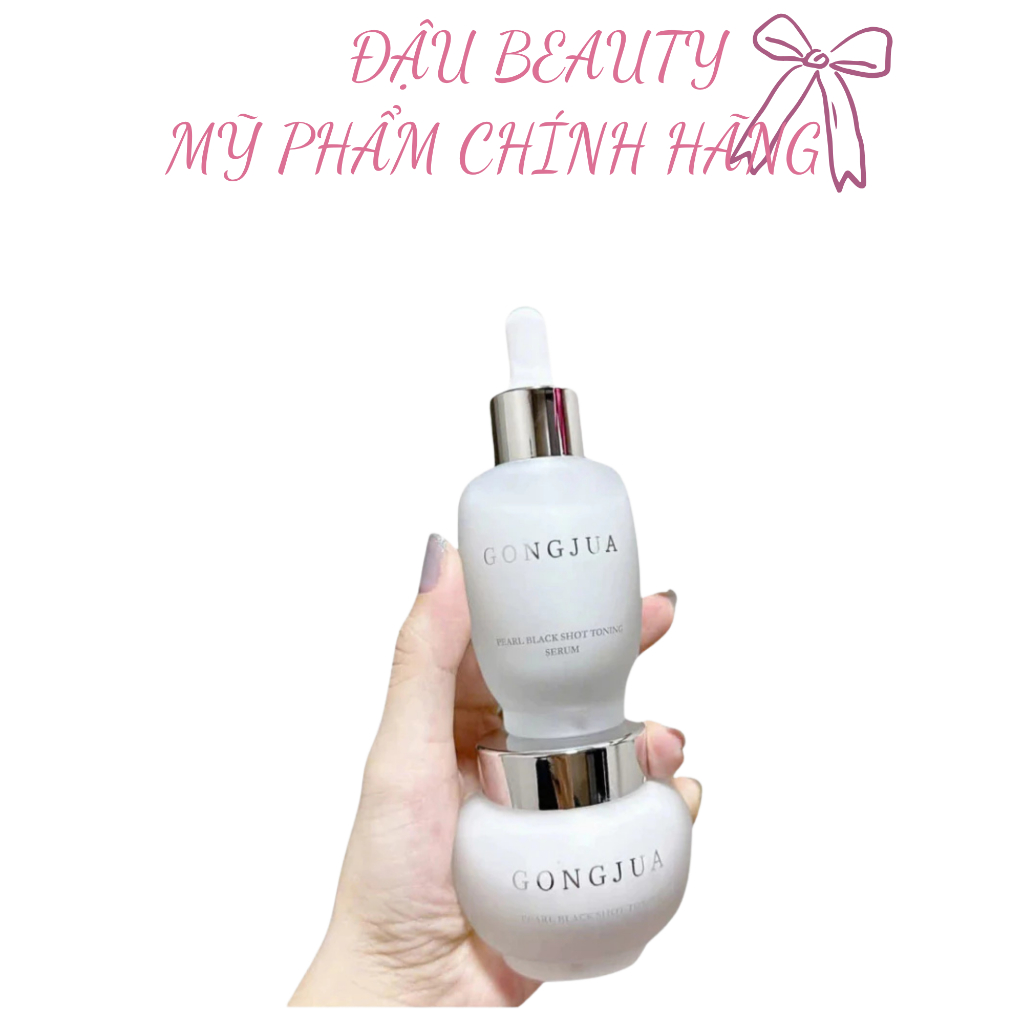 Combo Kem+Serum GONGJUA Dưỡng Trắng Da