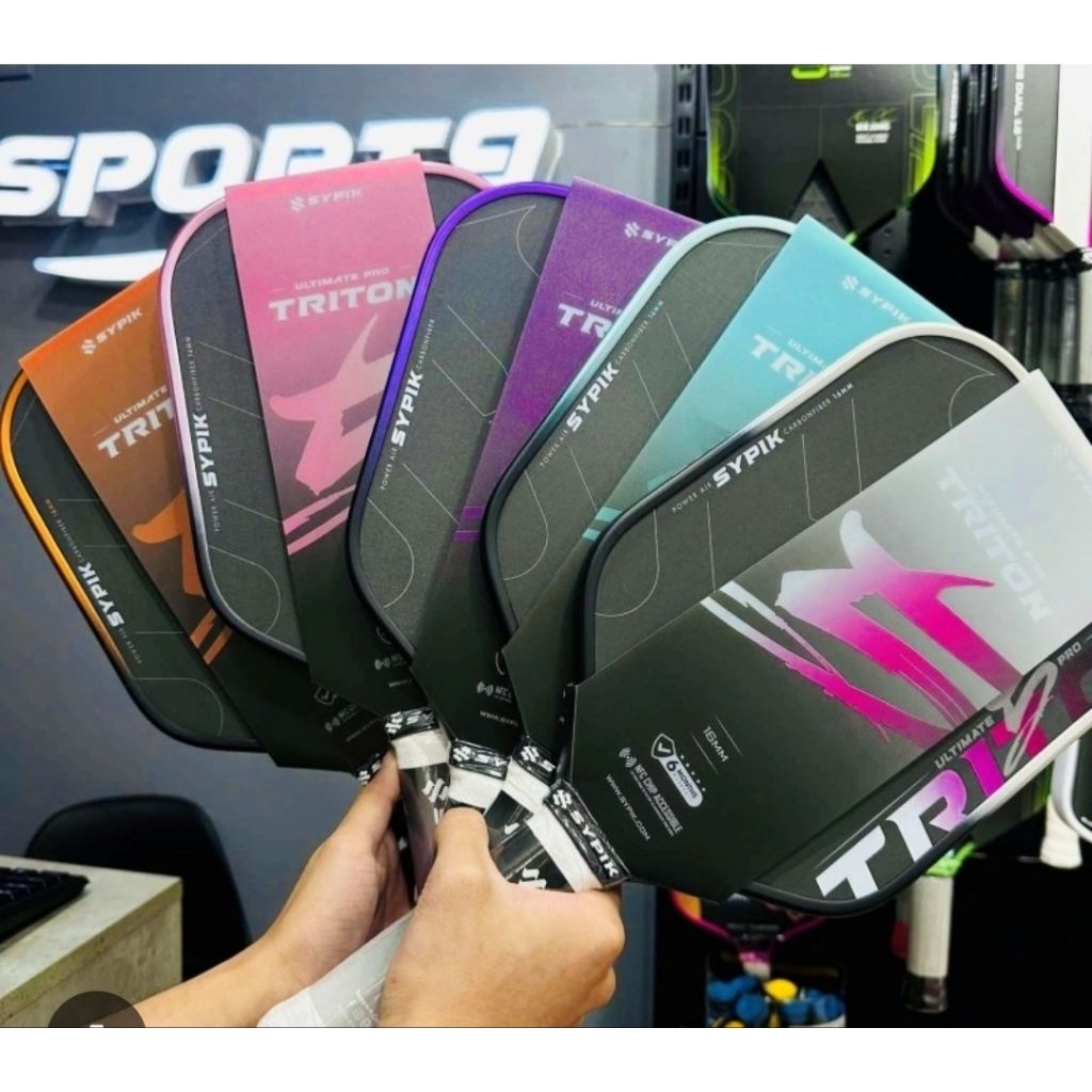 Vợt Pickleball Sypik Triton Ultimate Pro Carbon T700 Chính Hãng