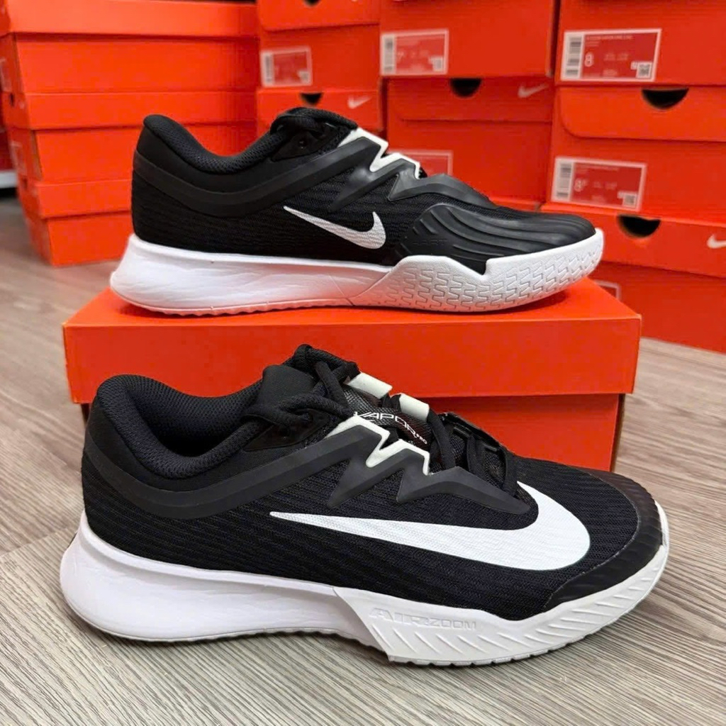 [Chuẩn Chính Hãng 💯] Giày Tennis/ Pickleball Vapor Pro 3 HC ‘Black White’ FZ2158-001