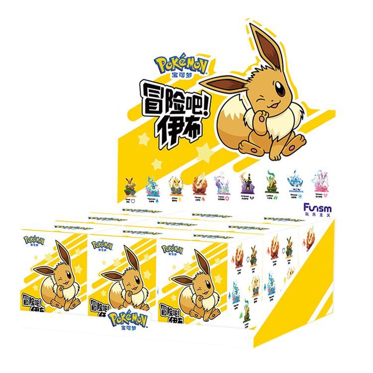 Pokemon Adventure Eevee full set 9 dạng Funism