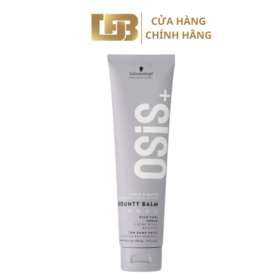 Schwarzkopf Kem Tạo Lọn Và Sóng Xoăn Osis+ Bounty Balm 150ml
