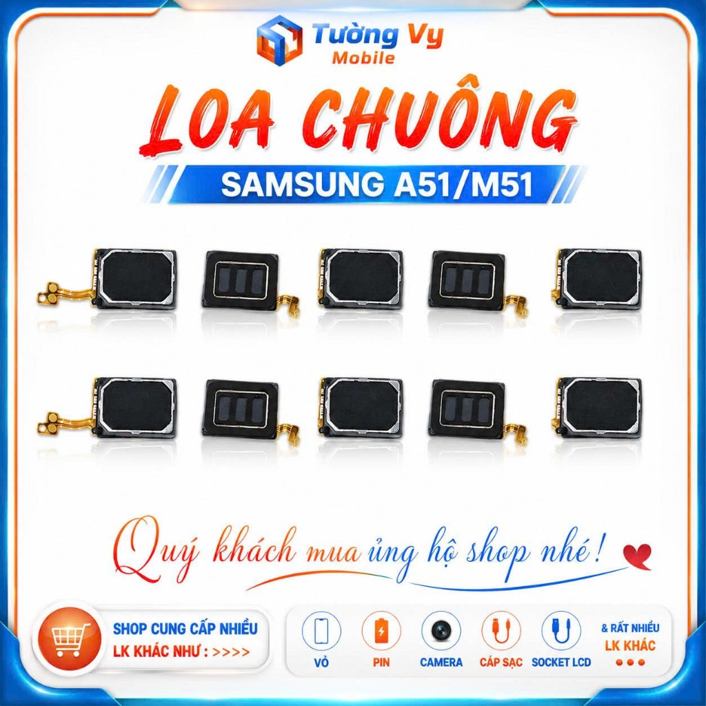 Loa Chuông (Loa Ngoài) Samsung A51 / M51 – Linh Kiện Thay Thế