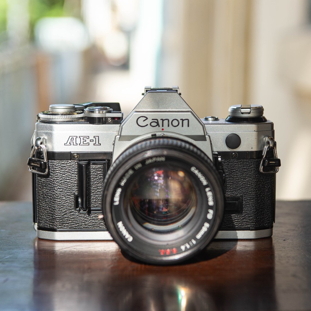 Canon AE1 – Canon Lens FD 50mm f/1.4 SSC [SLR|35mm] - Hàng mới tháng 6