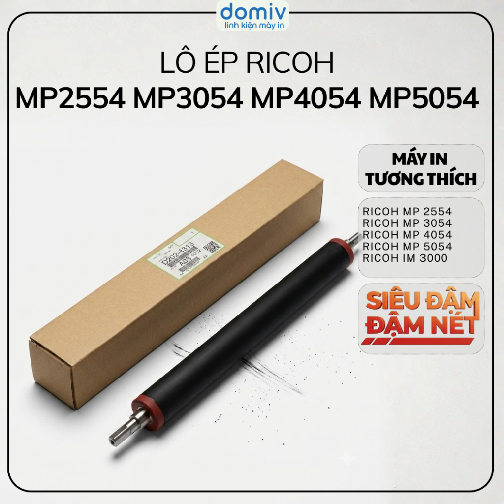 Lô Ép Ricoh MP2554 MP3054 MP4054 MP5054 MP6054 IM2500 IM3000 Chịu Nhiệt Cao Ép Nhiệt Ổn Định Bền Đẹp