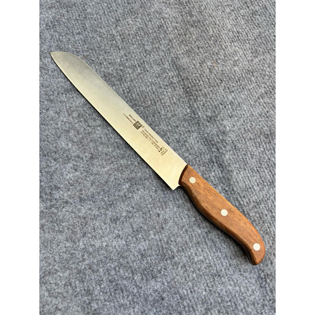 Dao bổ dưa, dao bổ mít, dao thái gọt đa năng hàng Đức, dài 35cm cán gỗ