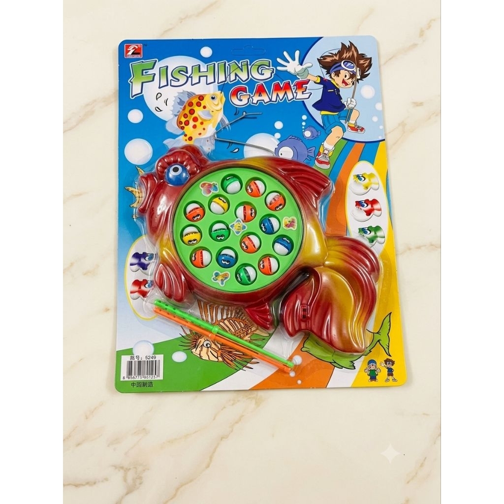 Đồ chơi câu cá nam châm xoay tròn (Fishing Game)