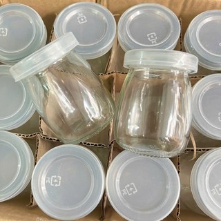 🏵️FREESHIP🏵️ COMBO 10 BỘ 12 HŨ, LỌ THUỶ TINH LÀM, ĐỰNG SỮA CHUA
