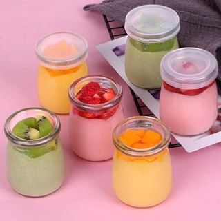 🏵️FREESHIP🏵️ COMBO 10 BỘ 12 HŨ, LỌ THUỶ TINH LÀM, ĐỰNG SỮA CHUA