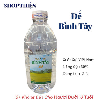 Đế Bình Tây 39 Độ Can 2 Lít Chính Hãng - Shop Thiện HCM