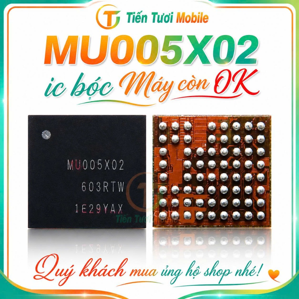 MU005X02 IC Nguon,ic bóc máy còn ok