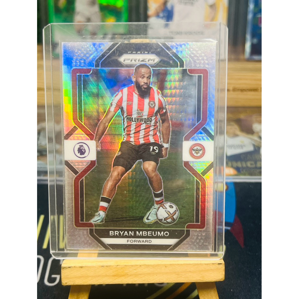 Thẻ bóng đá Bryan Mbeumo Brentford Breakaway Panini Prizm EPL 2022/23