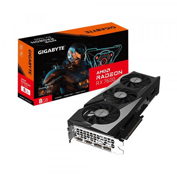 Card Màn Hình Gigabyte Radeon RX 7600 Gaming OC 8GB
