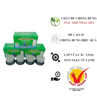 🏵️FREESHIP🏵️ COMBO 5 BỘ 4 ĐẾ HÚT CHÂN KHÔNG TRÒN KÊ MÁY GIẶT, TỦ LẠNH, KỆ LỌC NƯỚC CHỐNG RUNG, LẮC