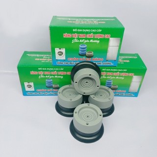 🏵️FREESHIP🏵️ COMBO 5 BỘ 4 ĐẾ HÚT CHÂN KHÔNG TRÒN KÊ MÁY GIẶT, TỦ LẠNH, KỆ LỌC NƯỚC CHỐNG RUNG, LẮC