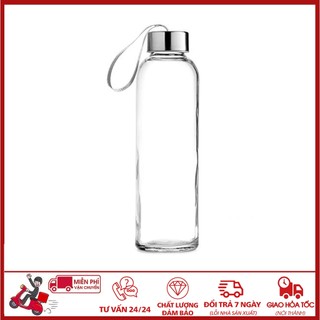 🏵️FREESHIP🏵️ COMBO 5 CHAI THUỶ TINH 500ML ĐỰNG DETOX, NƯỚC ÉP, TRÀ, SINH TỐ