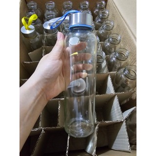 🏵️FREESHIP🏵️ COMBO 5 CHAI THUỶ TINH 500ML ĐỰNG DETOX, NƯỚC ÉP, TRÀ, SINH TỐ