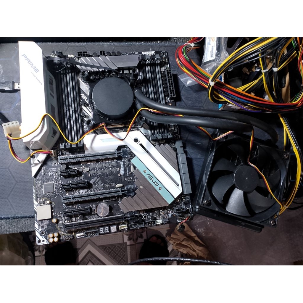 x299 asus prime  + i7 7800x xt nhật tặng tản aio 1fan