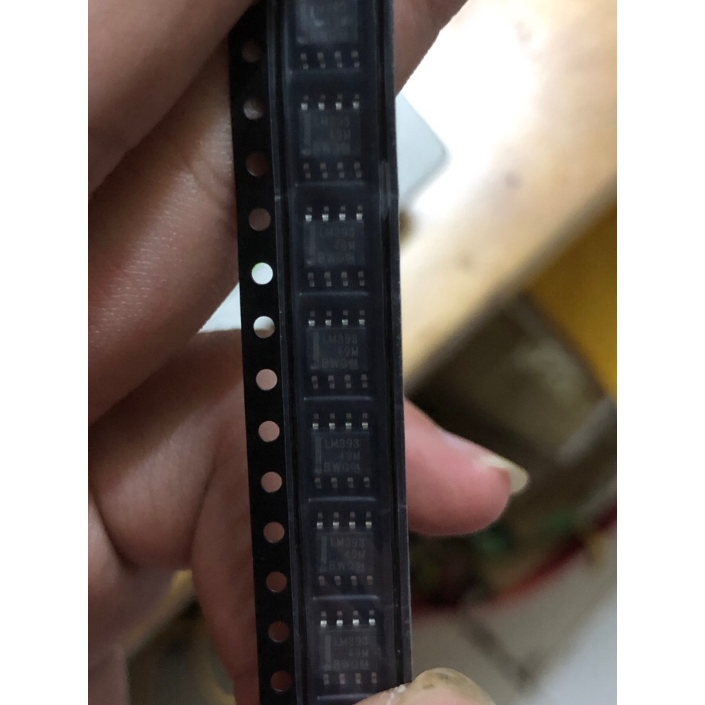 (2 con) LM393 393 Ic Om-amp khuếch đại thuật toán sop-8 sop8
