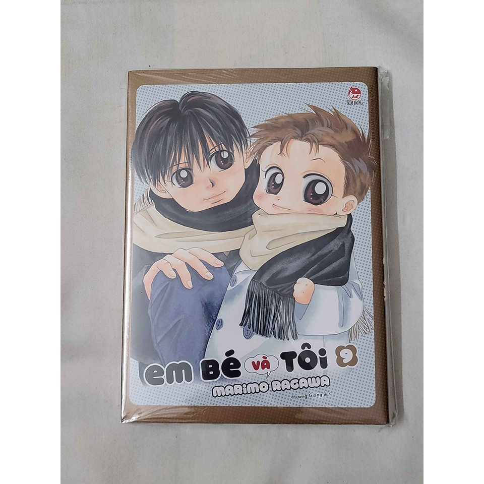 bọc sách em bé và tôi 9 seal