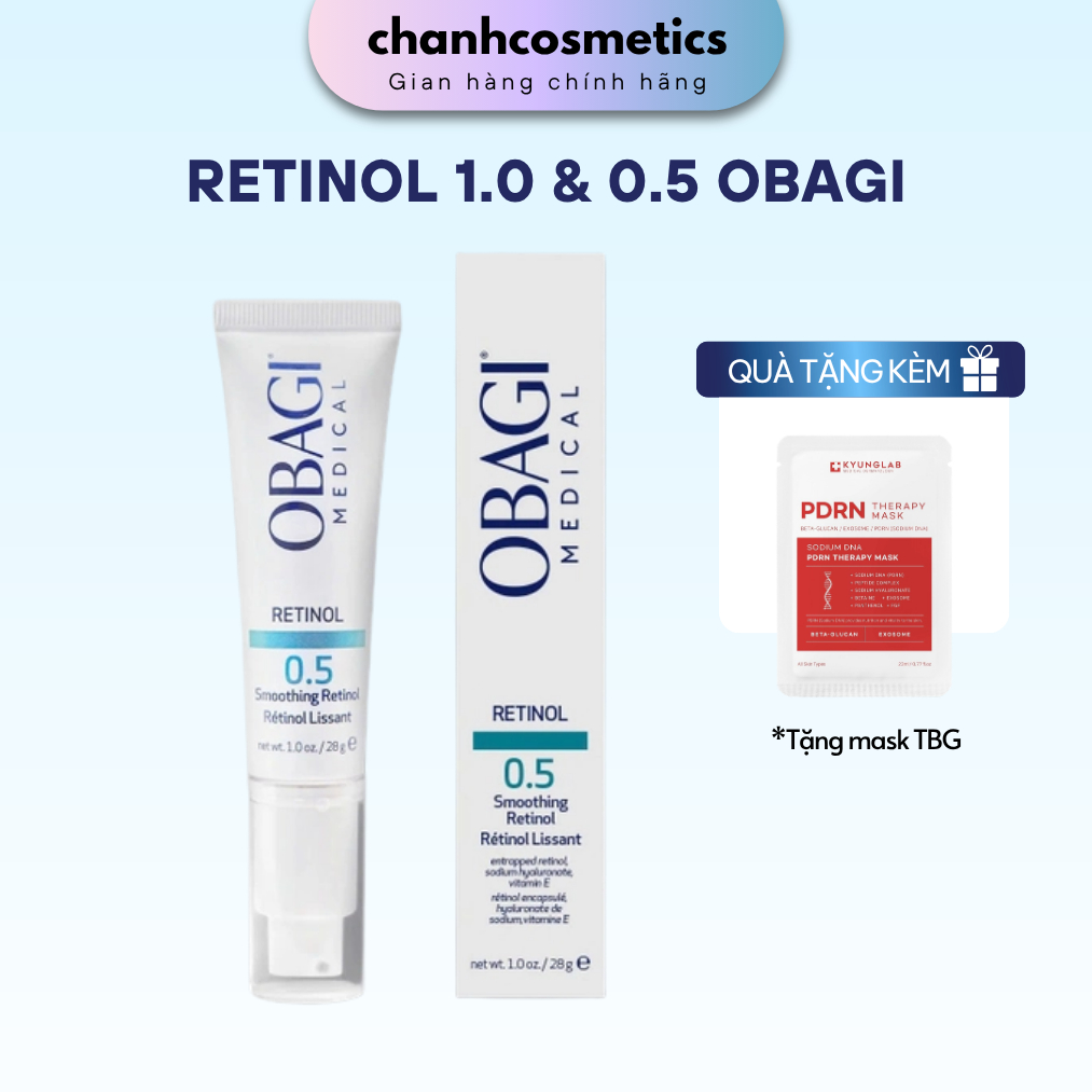 [HÀNG CÔNG TY] Kem Obagi Retinol 1.0, Retinol 0.5 Cream CHANH COSMETICS