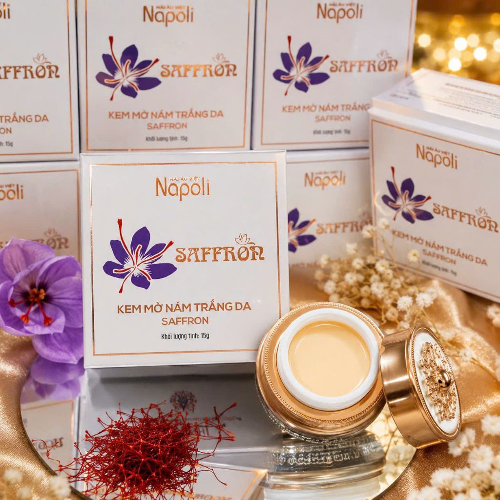 Kem Face Giảm Nám Safron Napoli Chính Hãng